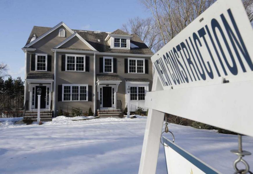 US markets: New-home sales fell 6.9% in January