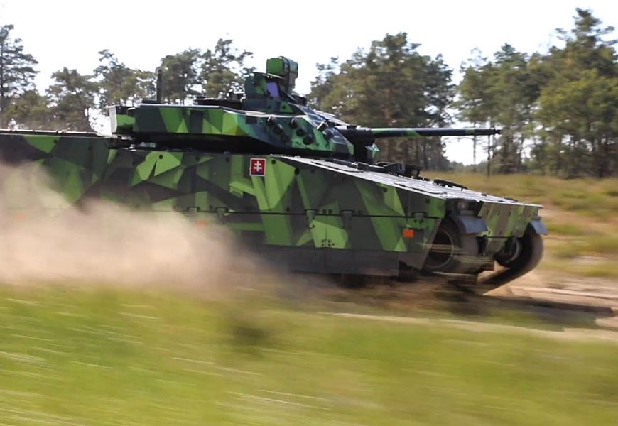 Slovakia Ordered 152 Swedish IFVs CV90 Mk IV