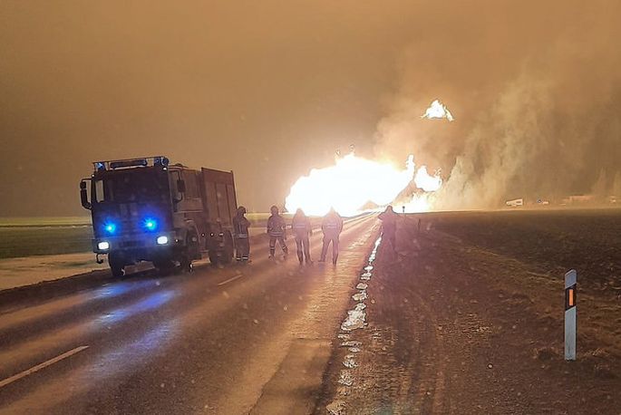 Natural Gas Pipeline Connecting Lithuania And Latvia  Was Rocked By An Explosion